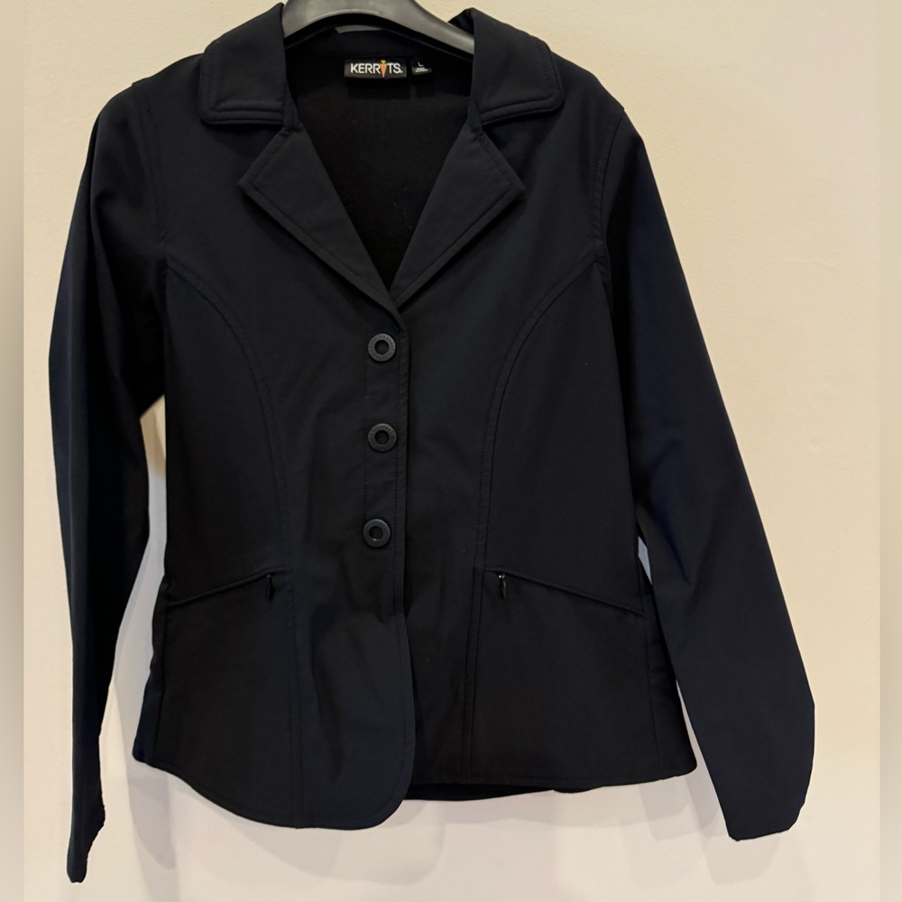 Kerrits Competition Jacket in Black Size Large.